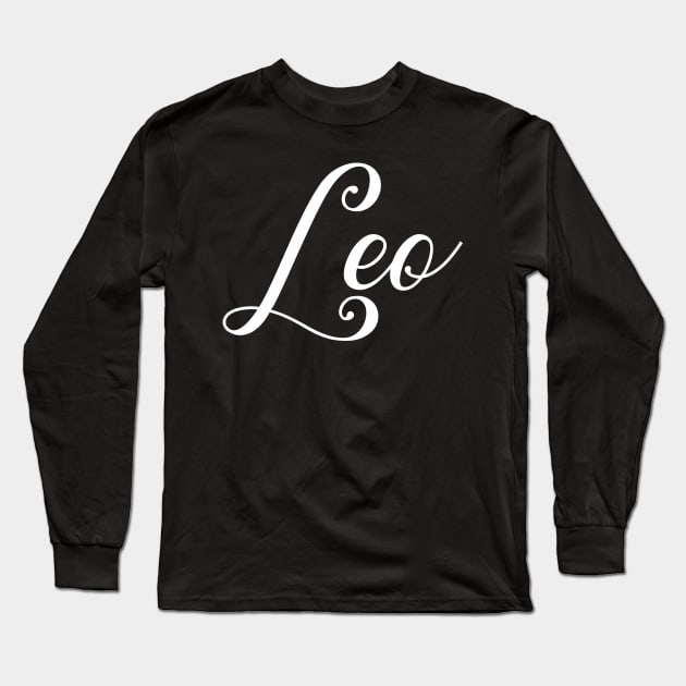 Leo Long Sleeve T-Shirt by TheArtism